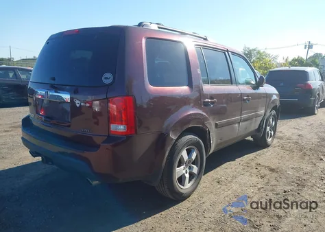 2010 Honda Pilot Ex from USA, damaged, VIN 5FNYF4H41AB010345